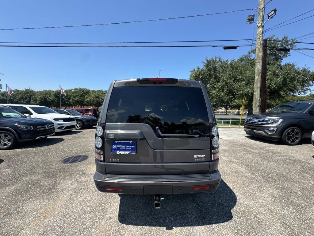 2016 Land Rover LR4 HSE