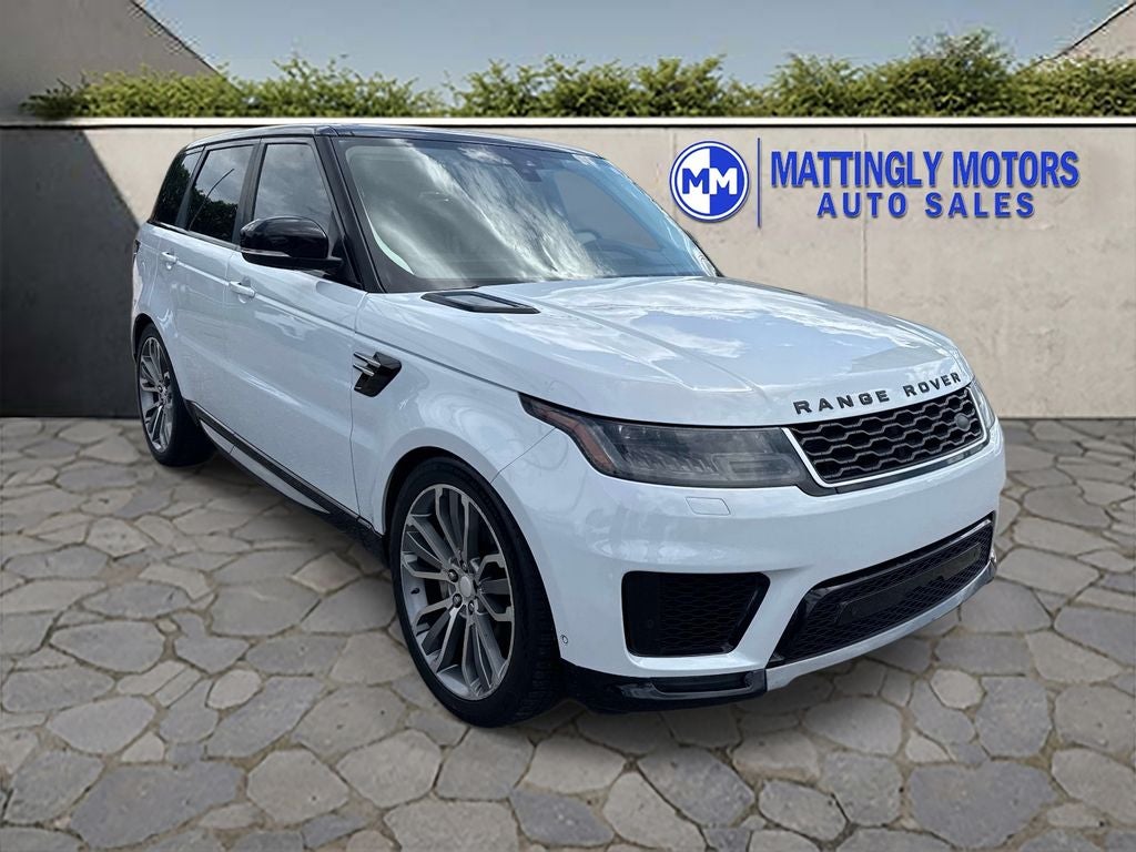 2019 Land Rover Range Rover Sport HSE