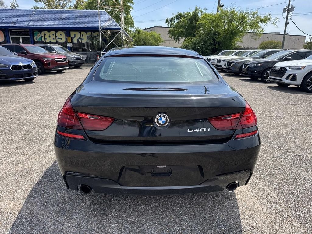 2016 BMW 6 Series 640i Gran Coupe